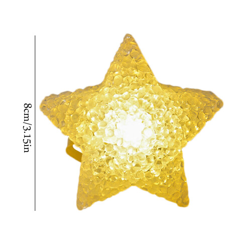 Handheld Star Lantern Luminous Lamp for Stage Dance Performance, Easy-to-Use Support Prop with Warm Light 2