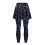 Leggings de tênis femininas com saia, cor violeta opaca. 4
