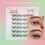 (No Glue 6 Rows) Soft Fiber False Eyelashes - Natural & Comic Style 4