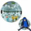 Inflatable Snow Sled Circle with Handles, Thickened Ski 2