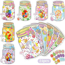Easter Greeting Cards for Classroom 24 Pcs