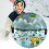 Inflatable Snow Sled Circle with Handles, Thickened Ski 5