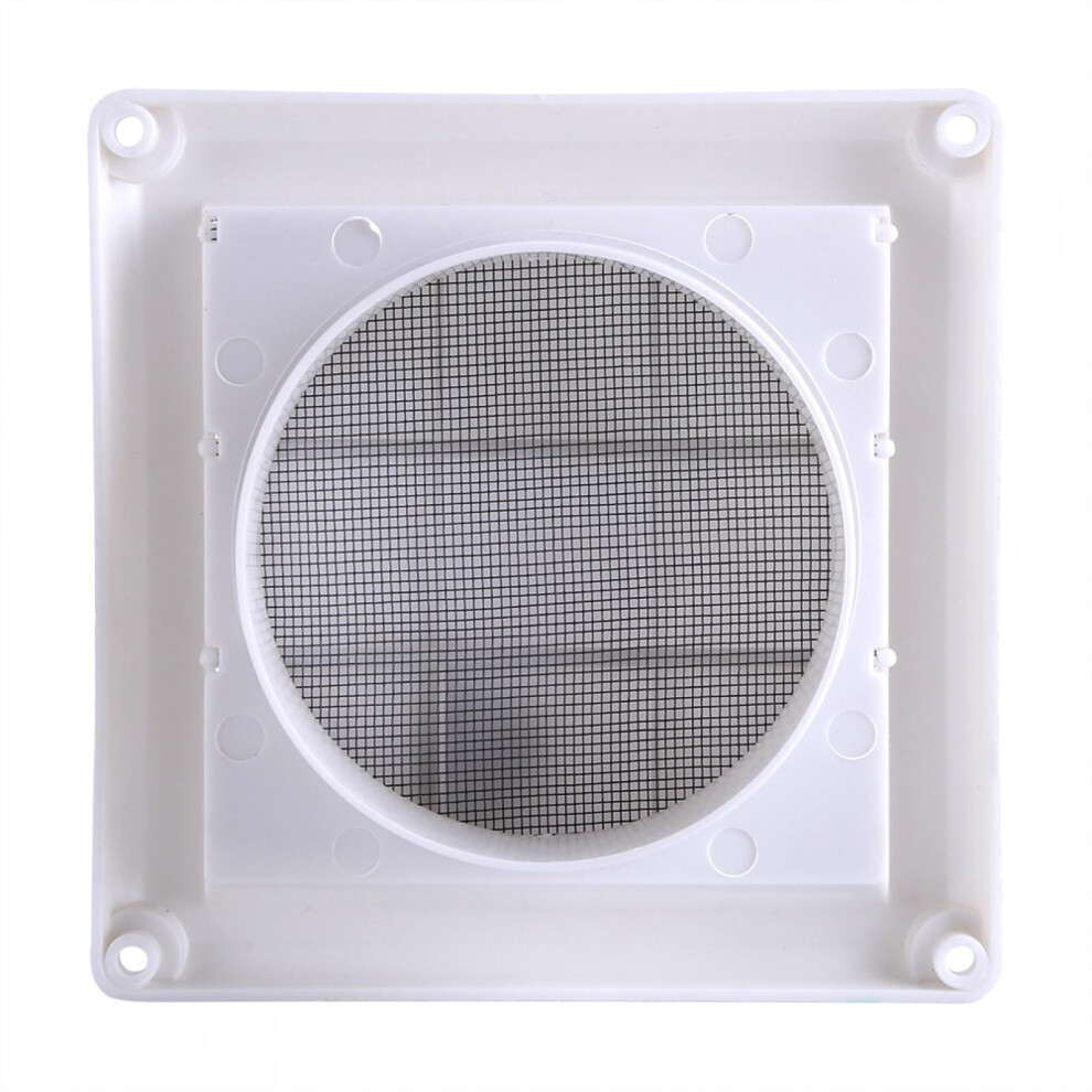Air Vent Grill,1Pc Plastic Air Vent Grille Cover 3 Flaps Wall Duct Ventilation Grill With Net New,Pastic Air Vent 9065194412726