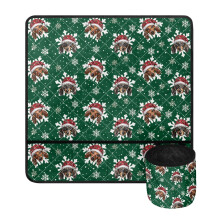 Almofada para máquina de costura com estampa de Dachshund e bolso para armazenamento (1 peça)