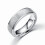 Mattierter Partnerring, verstellbare Größe 1