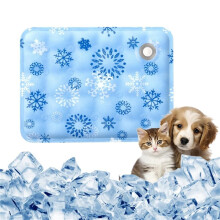 Cooling Dog Mat, Thicken Cooling Mat for Large Dog Reversible(Cool & Warm), Pet Cool Pad Machine Washable Dogs Cool Pad for Outdoor, Indoor