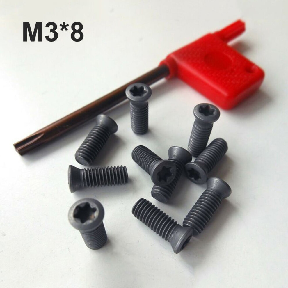 20 Pcs Insert Torx Screws Replacement For Carbide Inserts Lathe Tool Screwdriver Cnc Lathe Tool M2-M5 9065194414737