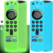 Firestick 4K/4K Max Remote Cover Silicone Case with Lanyard