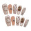 (2237) Rhinestone Cat Eye False Nails, Zero Pressure 6
