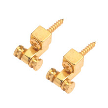 Golden Bass Guitar String Rollers 1.2 x 1.15 x 1 cm 2-Pack