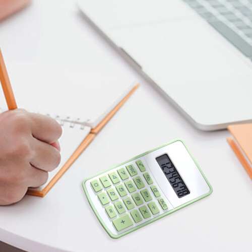 8-Digit Large Display Basic Calculator for Office, Home, Learning & Business – Compatible with Standard Functions 1