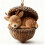 Acrylic Animal Christmas Ornament – Sleeping Squirrel, 1