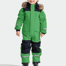 Kids' Waterproof Windproof Ski Suit – One-Piece Snowsuit for Boys & Girls, Compatible with Winter Sports