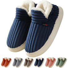 Pluffi Slipper Booties,Pluffi Cozy Stylish Slipper,Winter Fuzzy Warm Thick-Soled Plush House Cloud Slides Men Women
