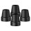Walking Stick Head Accessories Aluminum Alloy 4pc 1