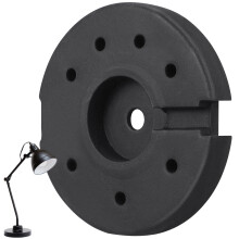 Standing Floor Lamp Weight Black Iron Weight Block 1Set Home Decor