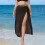 Women's Boho Lace Mesh Beach Cover-up Skirt 1
