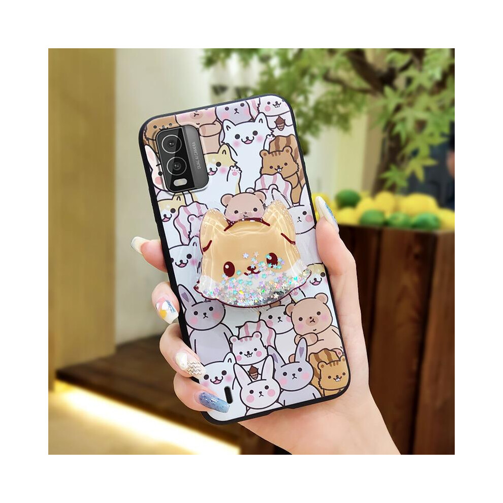 Nokia C210 Phone Case Â Dirt-Resistant, Waterproof, Glitter Cartoon Soft Tpu Case With Lens Protection 9377112605456