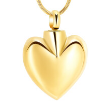 Cremation Heart Urn Necklace Ashes Jewelry for Women Men Keepsake Pendant Memorial Locket Ash Holder