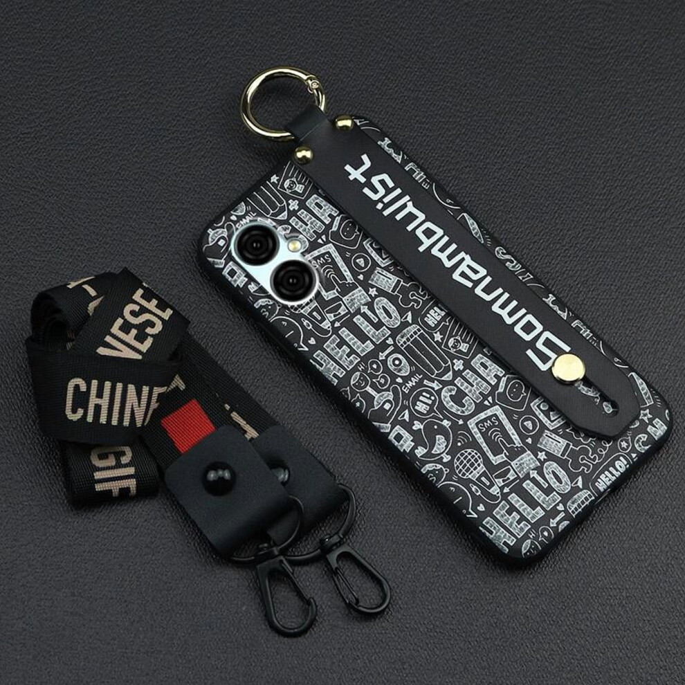 Blu G53 Phone Case Â Graffiti Soft, Shockproof, Kickstand, Lanyard, Dust-Resistant, Wristband & Ring Holder 9027700144460