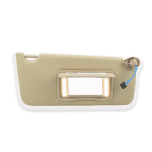Sun Visor Replacement for Honda Accord 2008–2017, OE 83280-TA5-A51ZA, Driver Left & Passenger Right, with Mirror & Light-Beige (Right)