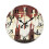Silent Wall Clock with Retro Pattern – Battery-Powered, Compatible with Home/Office/Bedroom 1