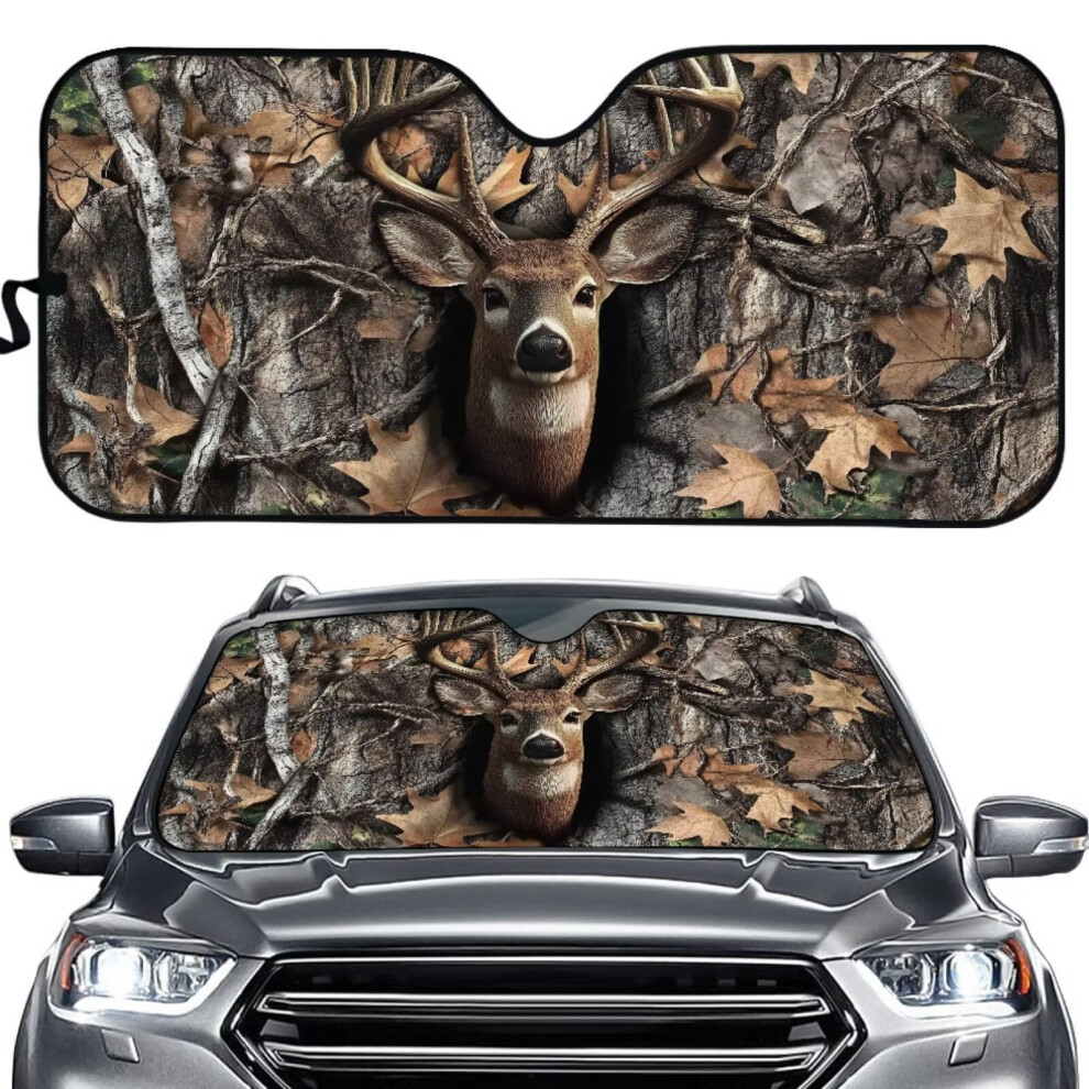 Foldable Windshield Sun Shade Cover Compatible With Sedans, Trucks, Suvs Â Uv Protection Interior Accessory 9399596721590