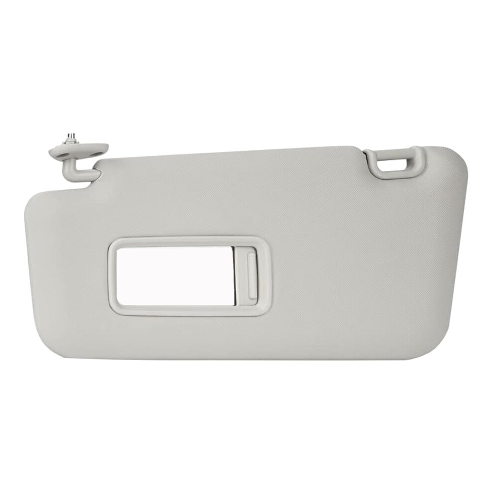Sun Visor Replacement Fit For Subaru Forester 2009-2013, Oe:92011sc033lo, Sun Visor With Mirror, Driver Left- Gray 9399596233499