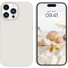 iPhone 14 Pro Max Hülle, 6,7 Zoll, stoßfest aus flüssigem Silikon