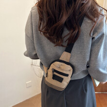 Mini bolso bandolera de pecho delgado y ligero para viajes (1 unidad)