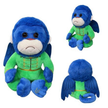 Anime Monkey Magic Dress-Up Witch Plush Doll