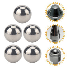5Pcs Round Steel Balls for Casters and Door Locks 1In