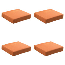 Štvorcový vankúš na stoličku z peny, 15,74 x 15,74 palca