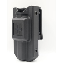 Molle Tourniquet Holder with Tactical Clip, Compatible with Gen 7 & Older Tourniquets, for Duty Belt & Police Gear