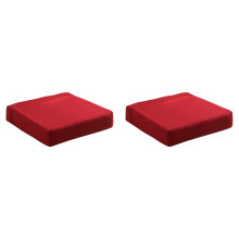 Štvorcový vankúš na stoličku z peny, 15,74 x 15,74 palca