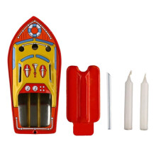 Steam Boat Tin Toy Candle-Powered Collectible