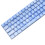 Σετ πλήκτρων Ice Blue για μηχανικά πληκτρολόγια 64/74 πλήκτρων 1