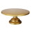 Présentoir à gâteaux rond en fer doré de 30 cm 1