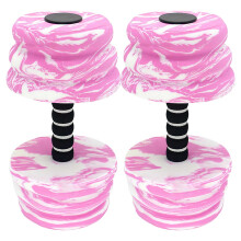 DAMAI Water Weights for Pool Exercise, 2PCS Aquatic Dumbbells, High-Density EVA-Foam, Compatible with Water Aerobics & Fitness