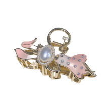 (Pink Clip) Women\'s Rabbit Hair Clip for Thick Hair (50 chars)