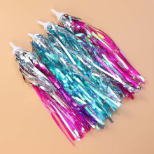 8Pcs Tassel Ribbon for Scooter Handlebar Easy to Install Assorted Colors