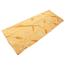 Schlafsack 80  210 cm, für eine Person, Karotten-Stil