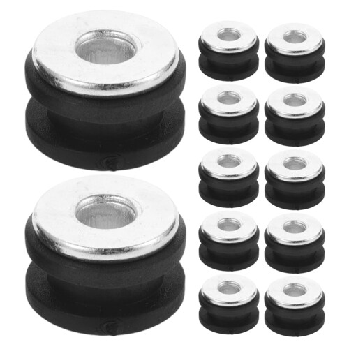20Pcs Durable Rubber Steel Shock Absorber Buffer Cushion for Motorcycle Rear Use