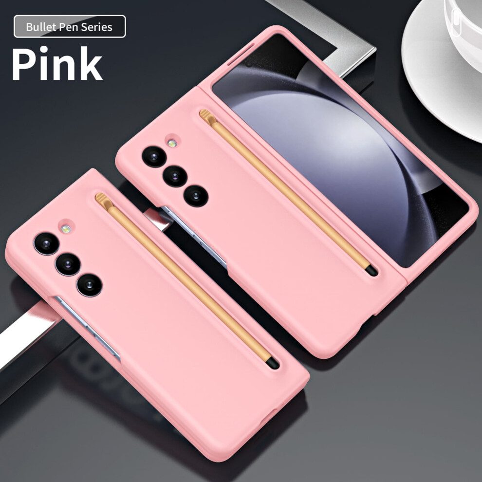 Allytech Case For Samsung Galaxy Z Fold6 W/ S Pen & Screen Protector – Shockproof Rugged Cover – Pink 9558830183604