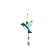 Carillon éolien en métal Kingfisher pour jardin ou balcon (Modèle B)