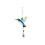 Eisvogel-Metall-Windspiel für Garten oder Balkon (Modell B) 1