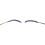 LED künstliche Wimpern hellviolett 3 cm 40 cm 150 mAh 1