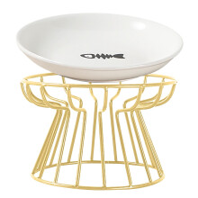 Elevated Dog Bowl for Small Dogs – Non-Slip, Stainless Steel Inner, Cone-Friendly, Compatible with Spaniels & Long-Ear Breeds