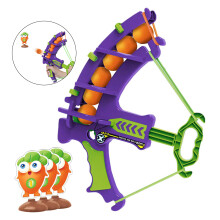 (Purple) Kids Bow & Arrow Toy with Target 7-14