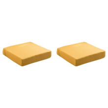 Štvorcový vankúš na stoličku z peny, 15,74 x 15,74 palca